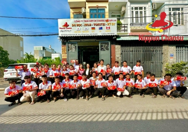 Trung thu 2023 của công ty cùng với học viên Sakura Japan Group